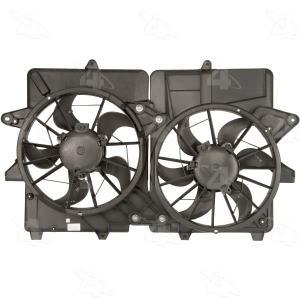 Four Seasons Dual Radiator And Condenser Fan Assembly for 2005 Mercury Mariner - 76151