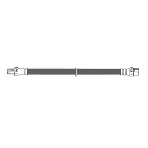 Centric Front Brake Hose for 1999 Mercedes-Benz S500 - 150.35302