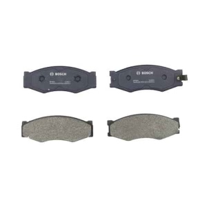 Bosch QuietCast™ Premium Organic Front Disc Brake Pads for 1990 Infiniti M30 - BP266