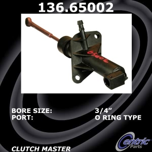 Centric Premium Clutch Master Cylinder for Ford Bronco II - 136.65002