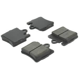 Centric Posi Quiet™ Semi-Metallic Rear Disc Brake Pads for 2002 Mercedes-Benz CL55 AMG - 104.08480