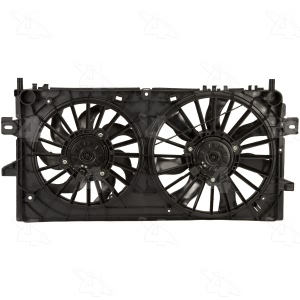 Four Seasons Dual Radiator And Condenser Fan Assembly for 2008 Buick LaCrosse - 76028