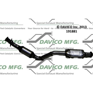 Davico Direct Fit Catalytic Converter and Pipe Assembly for 2002 Mercury Mountaineer - 191881