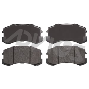 Advics Ultra-Premium™ Ceramic Front Disc Brake Pads for 2003 Mitsubishi Lancer - AD0904