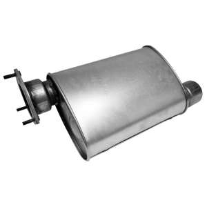 Walker Quiet Flow Stainless Steel Oval Aluminized Exhaust Muffler for 2007 GMC Sierra 3500 HD - 21616