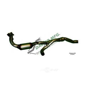 Davico Direct Fit Catalytic Converter and Pipe Assembly for 2008 Jeep Liberty - 193742