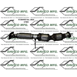 Davico Direct Fit Catalytic Converter and Pipe Assembly for Volvo C30 - 17302