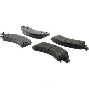 Centric Posi Quiet™ Extended Wear Semi-Metallic Rear Disc Brake Pads for 2019 Chevrolet Express 3500 - 106.09740