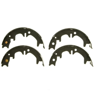 Wagner Quickstop Bonded Organic Rear Parking Brake Shoes for Toyota - Z859