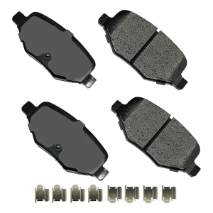 Akebono Pro-ACT™ Ultra-Premium Ceramic Rear Disc Brake Pads for 2013 Ford Edge - ACT1377A
