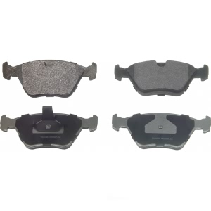 Wagner Thermoquiet Semi Metallic Front Disc Brake Pads for 1999 Jaguar Vanden Plas - MX901