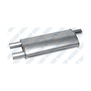Walker Soundfx Steel Oval Direct Fit Aluminized Exhaust Muffler for 1987 Pontiac Firebird - 18104