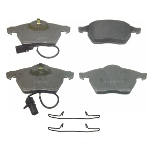 Wagner ThermoQuiet Semi-Metallic Disc Brake Pad Set for 2005 Volkswagen Passat - MX840