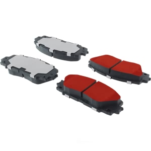 Centric Posi Quiet Pro™ Semi-Metallic Front Disc Brake Pads for 2018 Toyota Yaris - 500.11840