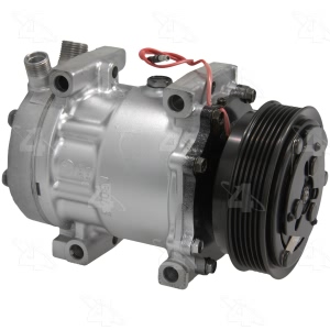 Four Seasons Remanufactured A/C Compressor With Clutch for 1992 Ford Mustang - 57581