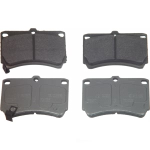 Wagner ThermoQuiet Semi-Metallic Disc Brake Pad Set for 1997 Ford Aspire - MX466A