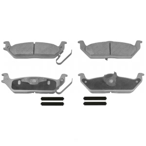 Wagner ThermoQuiet Semi-Metallic Disc Brake Pad Set for 2008 Ford F-150 - MX1012A
