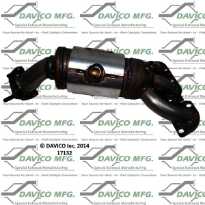 Davico Exhaust Manifold with Integrated Catalytic Converter for 2006 Suzuki Verona - 17132
