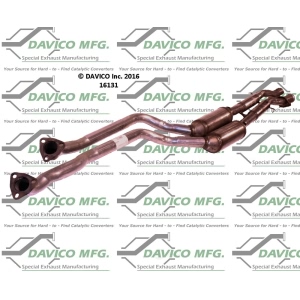 Davico Direct Fit Catalytic Converter and Pipe Assembly for 1998 BMW M3 - 16131