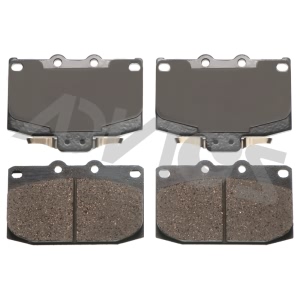 Advics Ultra-Premium™ Ceramic Brake Pads for Mazda RX-7 - AD0585