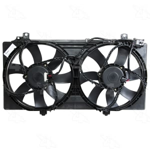 Four Seasons Dual Radiator And Condenser Fan Assembly for Chevrolet - 76259
