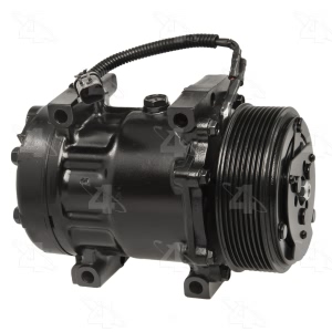 Four Seasons Remanufactured A C Compressor With Clutch for 1999 Dodge Ram 2500 - 67589