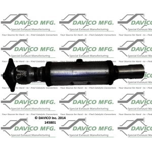 Davico Direct Fit Catalytic Converter for 2001 Chrysler Voyager - 145801