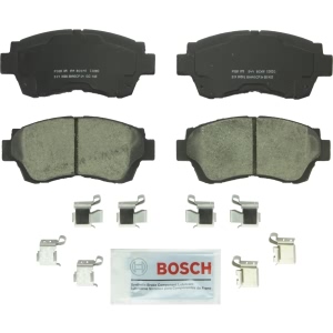 Bosch QuietCast™ Premium Ceramic Front Disc Brake Pads for 1999 Toyota Sienna - BC476