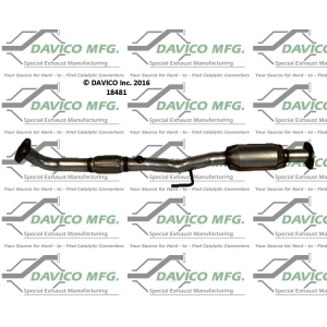 Davico Direct Fit Catalytic Converter and Pipe Assembly for 2011 Toyota Camry - 18481
