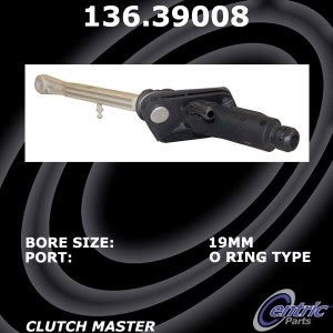Centric Premium Clutch Master Cylinder for Volvo - 136.39008