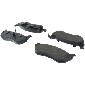 Centric Posi Quiet™ Semi-Metallic Rear Disc Brake Pads for 2002 Lincoln Town Car - 104.06900