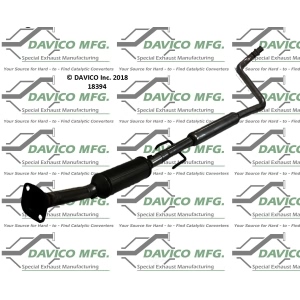 Davico Direct Fit Catalytic Converter and Pipe Assembly for 2004 Scion xB - 18394