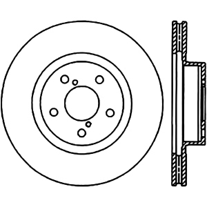 Centric Premium™ Brake Rotor for 2016 Scion FR-S - 125.47012