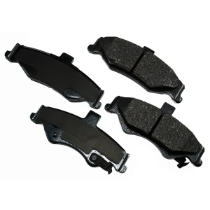 Akebono Pro-ACT™ Ultra-Premium Ceramic Rear Disc Brake Pads for 1999 Chevrolet Camaro - ACT750