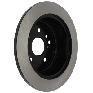 Centric Premium Solid Rear Brake Rotor for Toyota Sienna - 120.44132