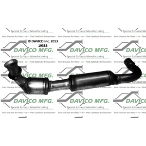Davico Direct Fit Catalytic Converter and Pipe Assembly for 2002 Lincoln Navigator - 19386