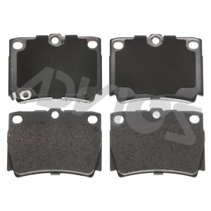 Advics Ultra-Premium™ Ceramic Brake Pads for 2004 Mitsubishi Montero Sport - AD0733