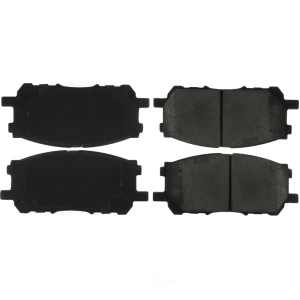 Centric Posi Quiet™ Extended Wear Semi-Metallic Front Disc Brake Pads for 2006 Toyota Highlander - 106.10050