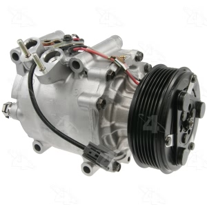 Four Seasons Remanufactured A C Compressor With Clutch for Honda Civic - 77599