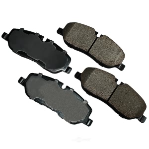 Akebono EURO™ Ultra-Premium Ceramic Front Disc Brake Pads for 2007 Land Rover Range Rover - EUR1098