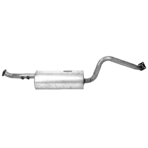 Walker Quiet Flow Stainless Steel Oval Aluminized Exhaust Muffler And Pipe Assembly for 2000 Mitsubishi Montero Sport - 54534