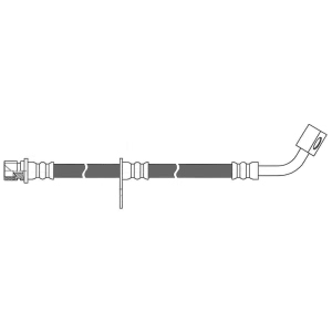 Centric Front Passenger Side Brake Hose for 2014 Cadillac XTS - 150.62185