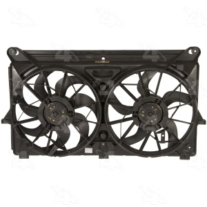 Four Seasons Dual Radiator And Condenser Fan Assembly for GMC Yukon XL 2500 - 76015