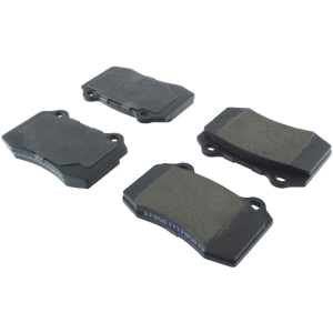 Centric Posi Quiet™ Semi-Metallic Front Disc Brake Pads for 2004 Jaguar XJR - 104.05921