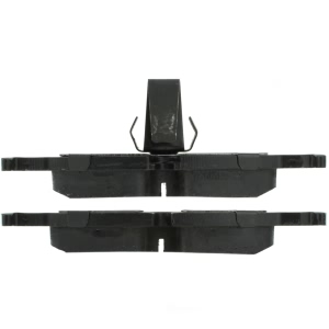 Centric Posi Quiet™ Extended Wear Semi-Metallic Rear Disc Brake Pads for 2002 BMW 540i - 106.06921