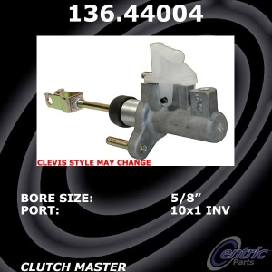 Centric Premium Clutch Master Cylinder for Toyota - 136.44004