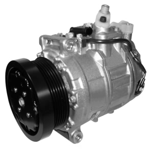 Denso A/C Compressor with Clutch for Mercedes-Benz - 471-1467