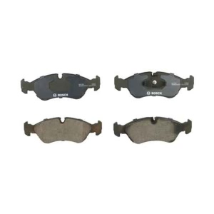 Bosch QuietCast™ Premium Organic Front Disc Brake Pads for 2002 Daewoo Lanos - BP796