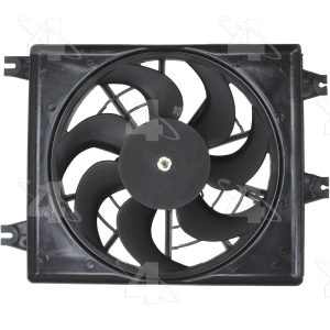 Four Seasons Right A C Condenser Fan Assembly for Hyundai - 75485