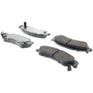 Centric Posi Quiet™ Semi-Metallic Rear Disc Brake Pads for 1999 Oldsmobile Bravada - 104.07290